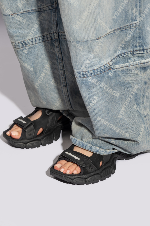 靴 balenciaga 3xl sandal BALENCIAGA | Flat 3XL Sandals | Women | Lane Crawford